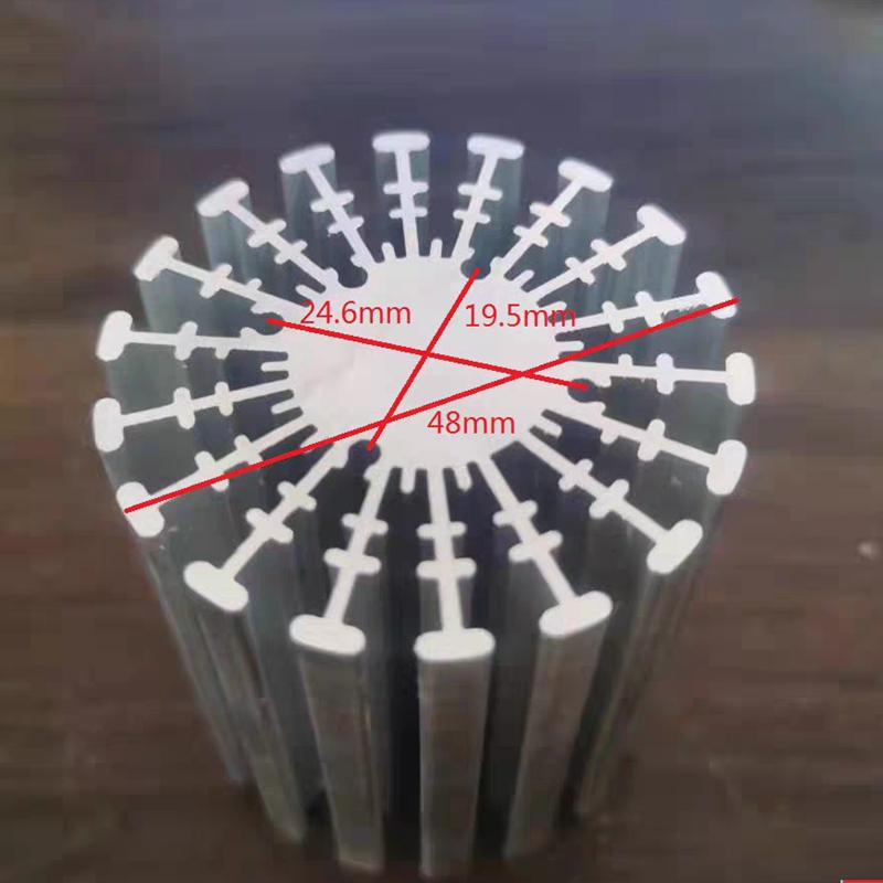 Home Automation System Diy - 48mm Aluminium Ronde Koellichaam Radiator Heatsink
