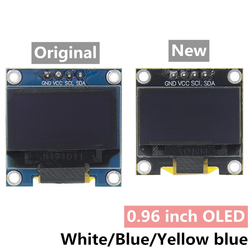 Home Automation Arduino - 0.96 inch IIC Seriële 4pin Wit/Blauw/Geel