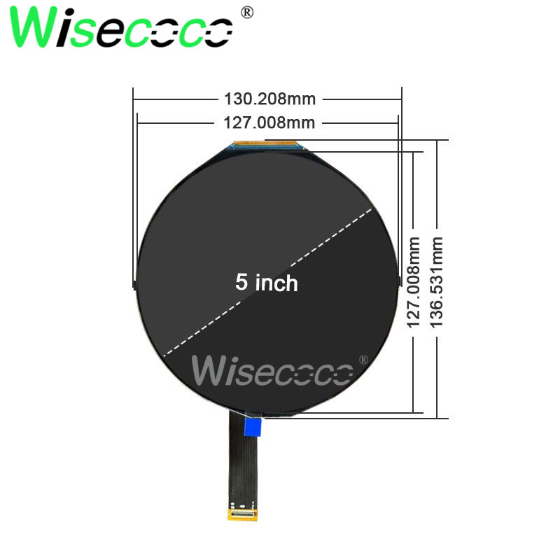 Rond display 5 inch 1080x1080  - Home Automation Raspberry Pi recensie en prijs