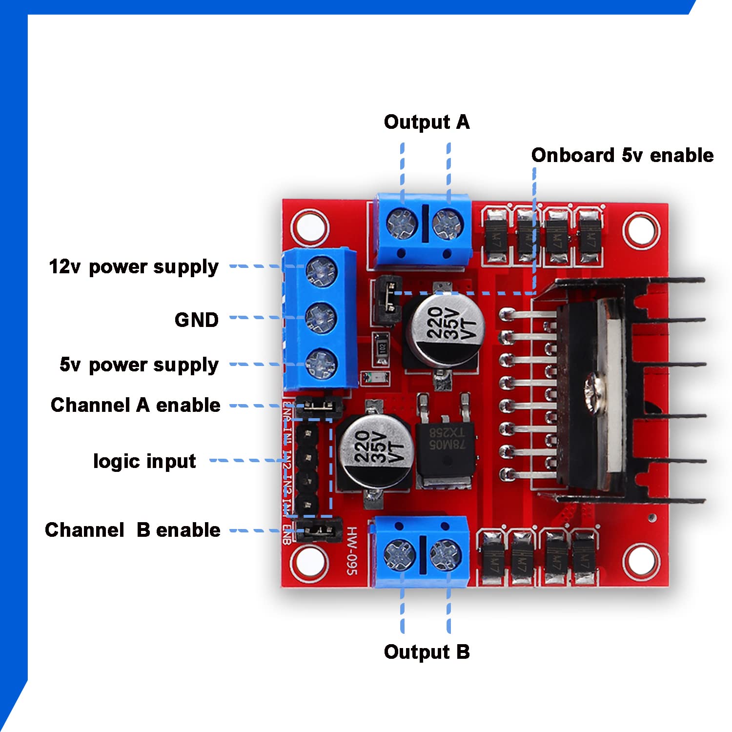 L298N Motor Drive Controller B - Home Automation Arduino recensie en prijs