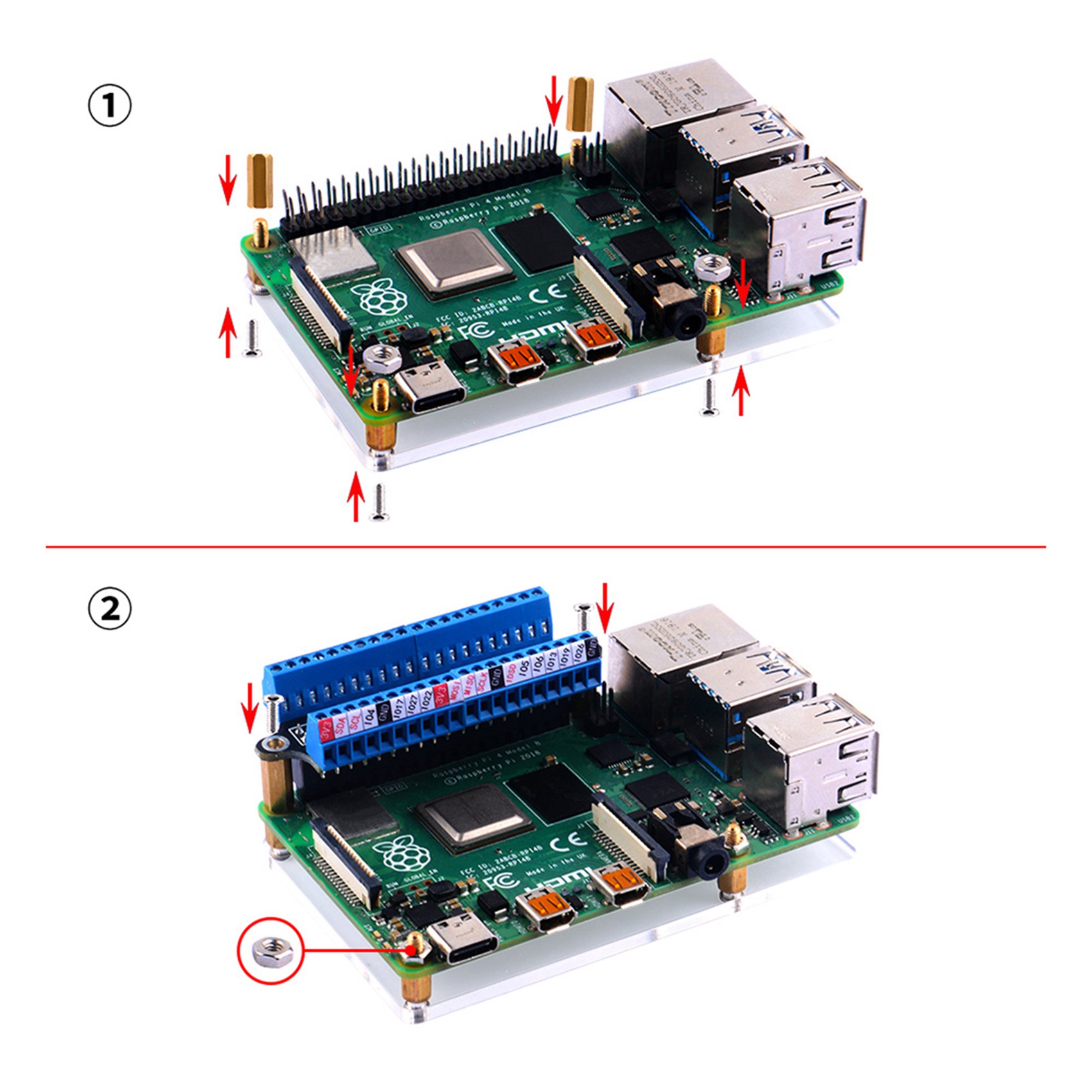 ABDE-2X Mini Terminal Breakout - Pi Zero W Board recensie en prijs