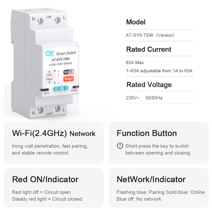 Slimme schakelaar Stroomonderb - Home Automation Industry recensie en prijs