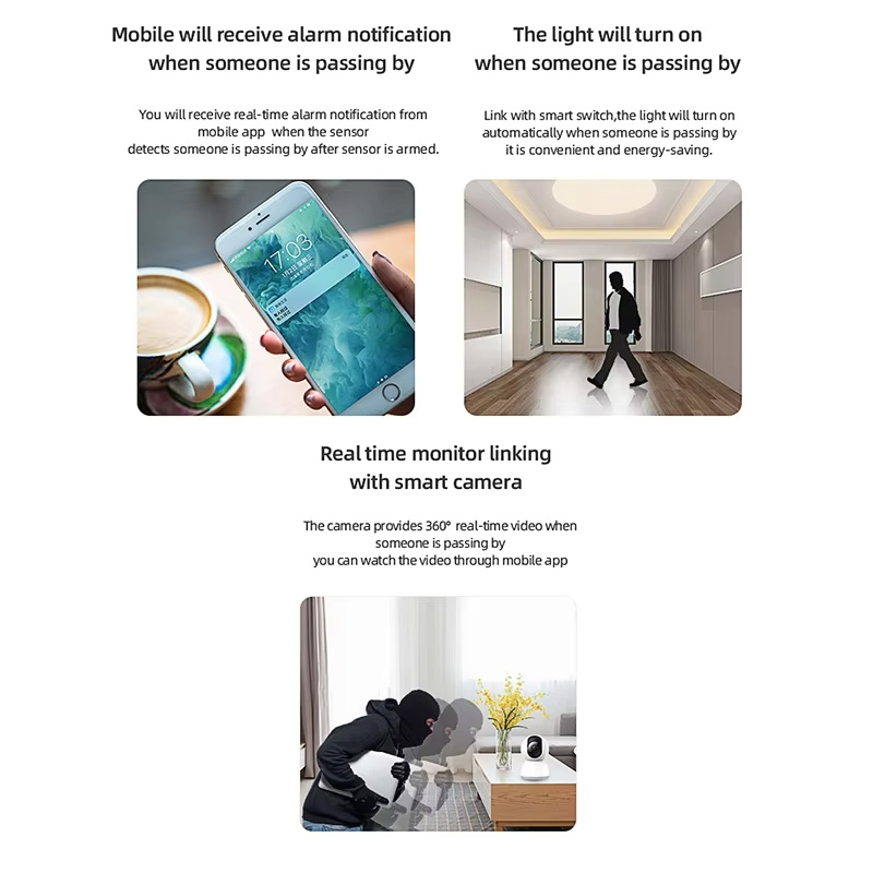 Slimme PIR-bewegingssensor WiF - Home Automation Technology recensie en prijs