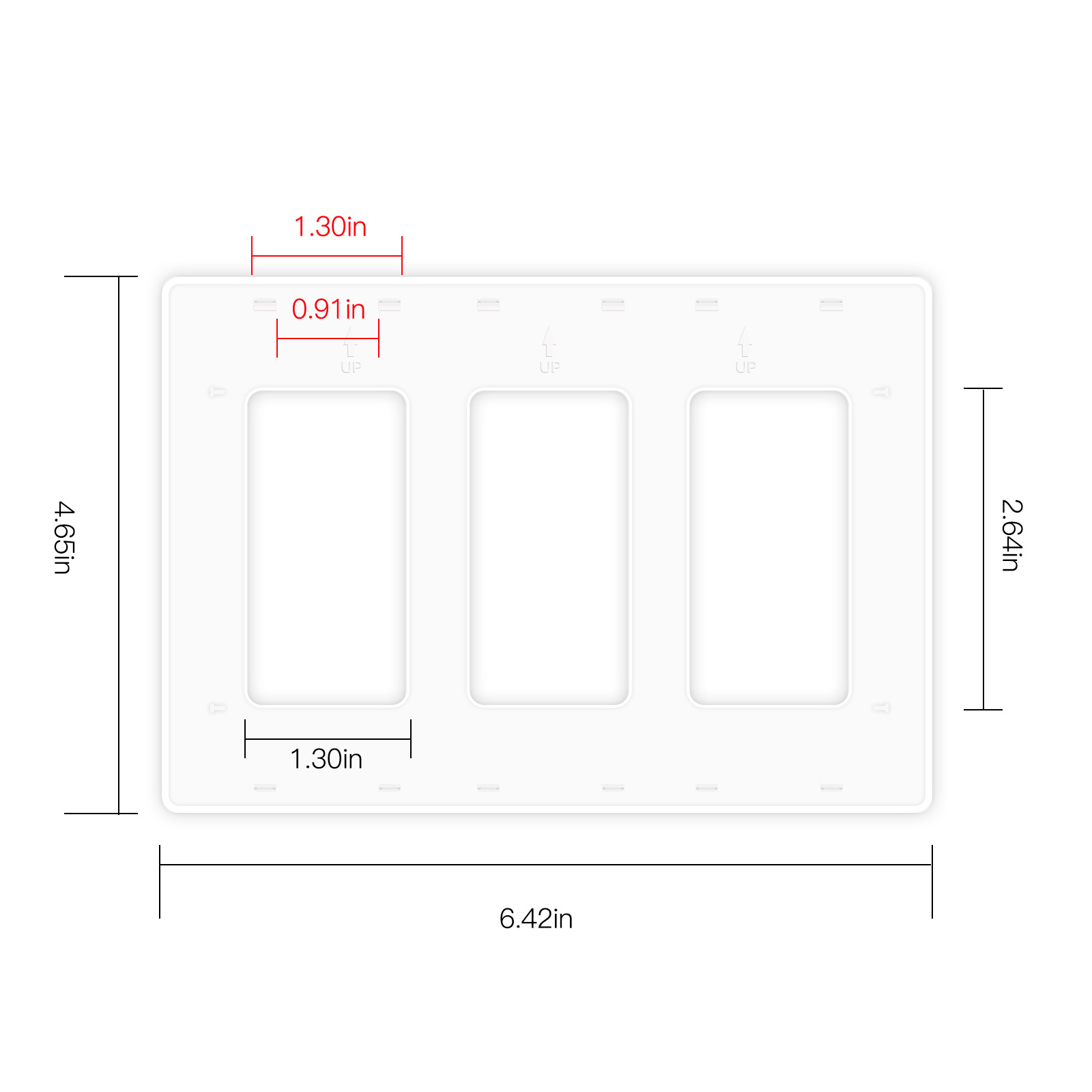 US, EU Type Schakelpaneel 2/3/ - Home Automation Industry recensie en prijs